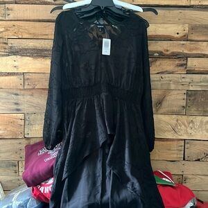 (LAST CHANCE) Torrid high low see-thru shirt size 1x